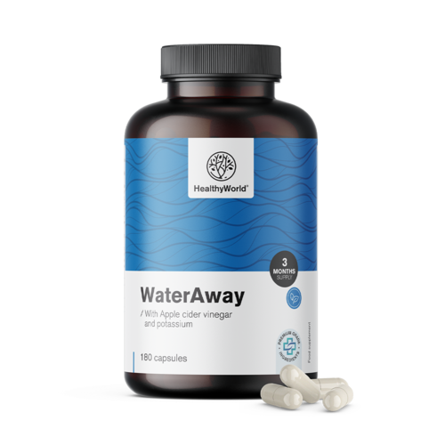 WaterAway - κάψουλες για την αποβολή νερού, 180 κάψουλες
