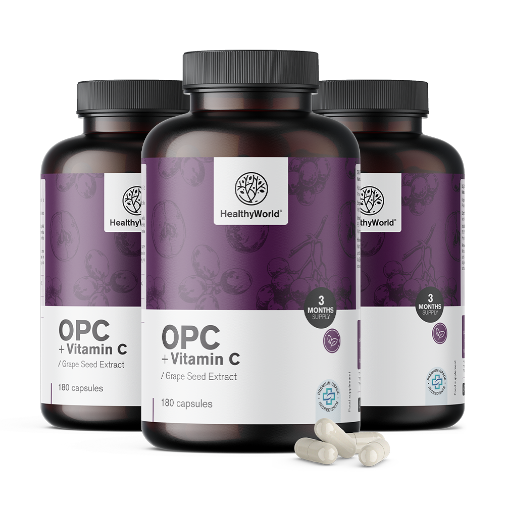 OPC + βιταμίνη C σε κάψουλες