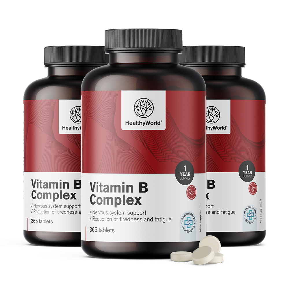 βιταμίνη Β σύμπλεγμα με όλες τις βιταμίνες Β