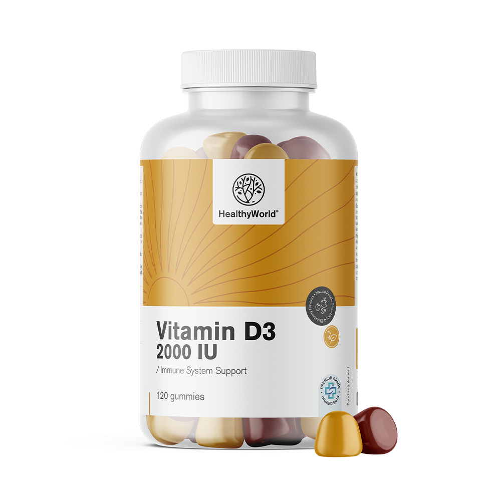 Vitamin D3 2000 δηλ. σε μορφή καραμελών.