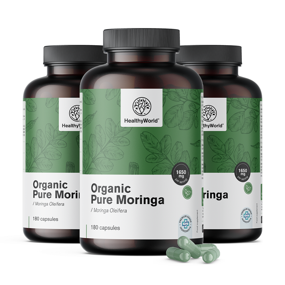 BIO Moringa σε κάψουλες 1650 mg