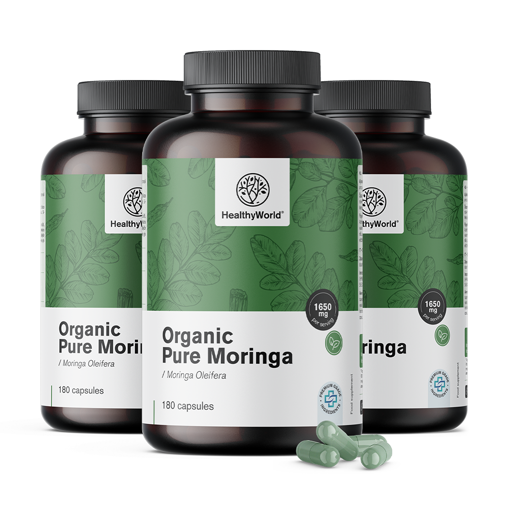 BIO Moringa σε κάψουλες 1650 mg