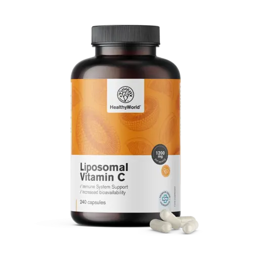 Λιποσωμιακή βιταμίνη C 1200 mg, 240 κάψουλες