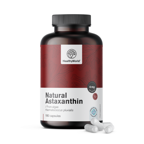 Φυσική ασταξανθίνη 160 mg, 180 κάψουλες