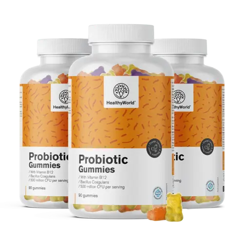 3x Probiotic - ζελεδάκια με μικροβιακές καλλιέργειες, συνολικά 270 ζελεδάκια