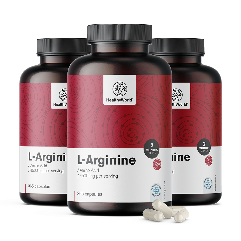 L-αργινίνη 4500 mg σε κάψουλες