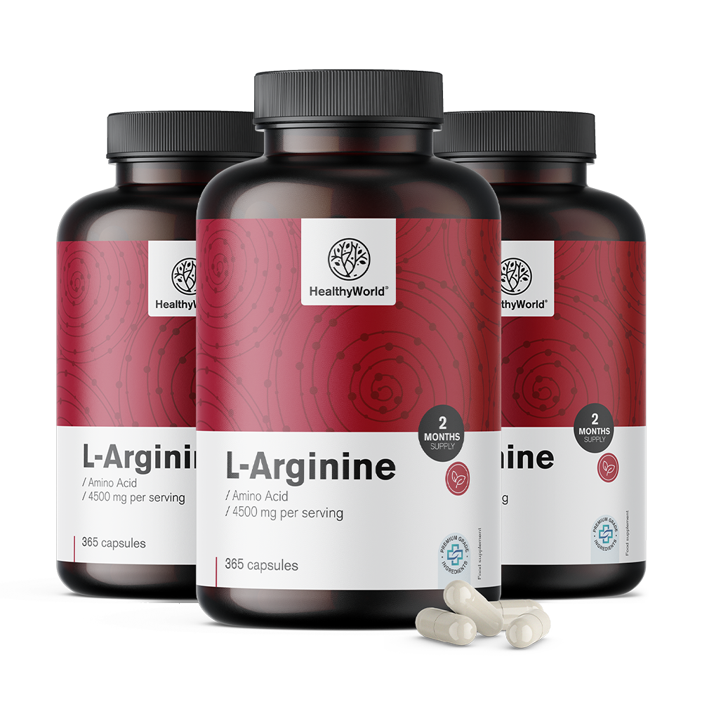L-αργινίνη 4500 mg σε κάψουλες