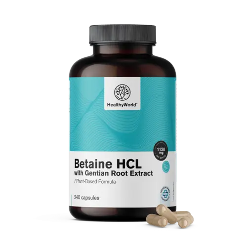 Βεταΐνη HCL 1120 mg, 240 κάψουλες