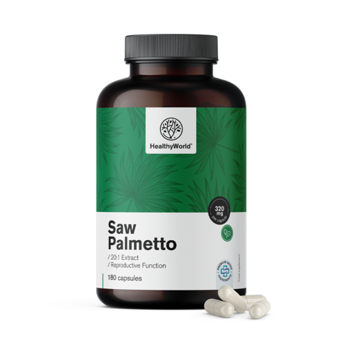 Saw Palmetto - σερενόα 320 mg, 180 κάψουλες