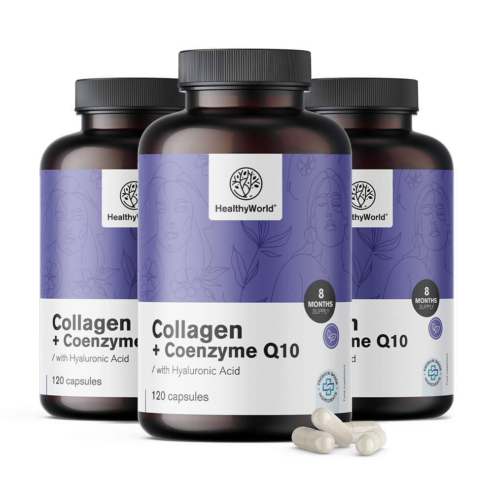 Κολλαγόνο + Συνένζυμο Q10 με υαλουρονικό οξύ