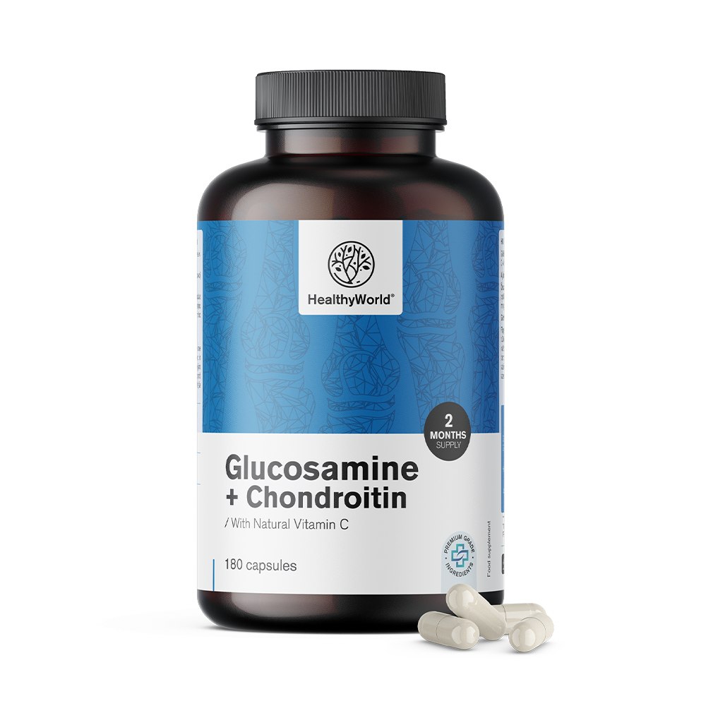 Γλουκοζαμίνη + χονδροϊτίνη με βιταμίνη C
