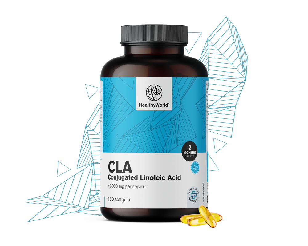CLA 3000 mg - συζευγμένο λινολεϊκό οξύ 