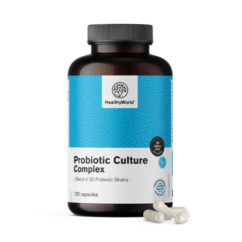 Probiotic Culture – σύμπλεγμα προβιοτικών καλλιεργειών, 120 κάψουλες