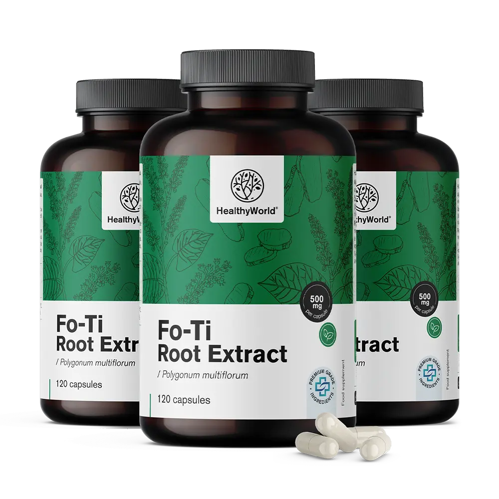 Fo-Ti (He Shou Wu) 500 mg - εκχύλισμα 10:1