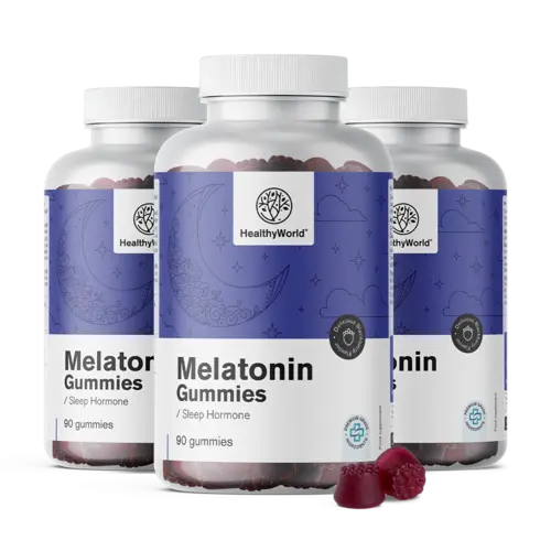 3x Μελατονίνη 1 mg, συνολικά 270 ζελεδάκια