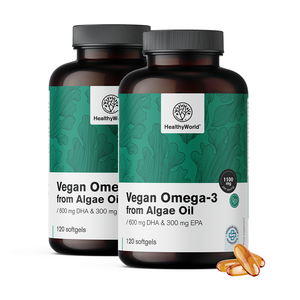 Vegan ωμέγα-3 1100 mg - από άλγη