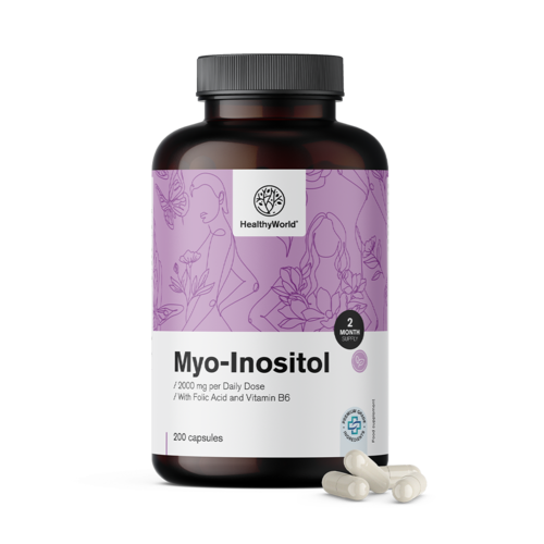 Mυο-ινοσιτόλη 2000 mg, 200 κάψουλες