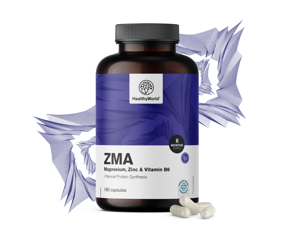 ZMA – μαγνήσιο, ψευδάργυρος και B6