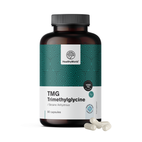 TMG – Τριμεθυλογλυκίνη, 90 κάψουλες